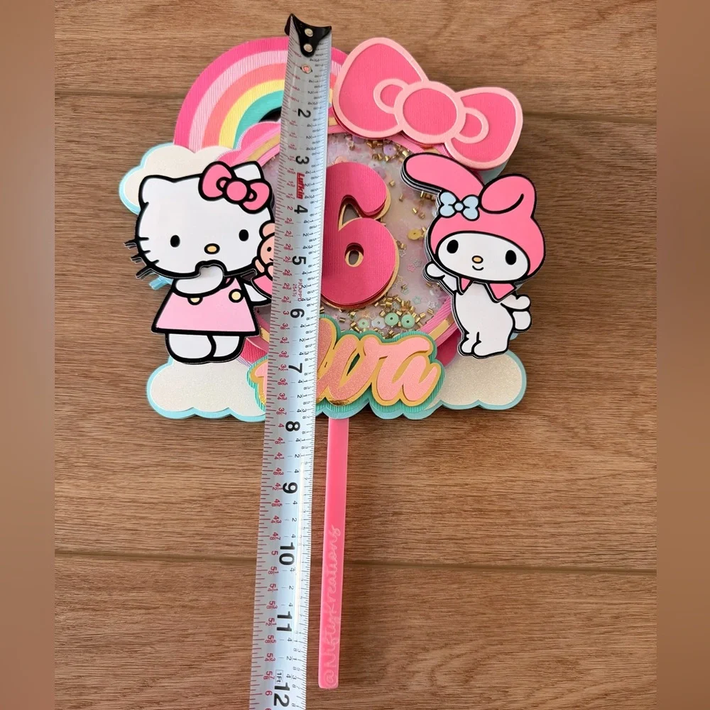 Hello Kitty and My Melody Cake Topper “Ava 6”